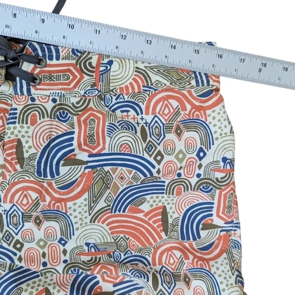 Patagonia Abstract Print  Boardshort Swim Trunks - Picture 10 of 11